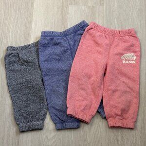 Set of 3 Roots Baby Track Pants